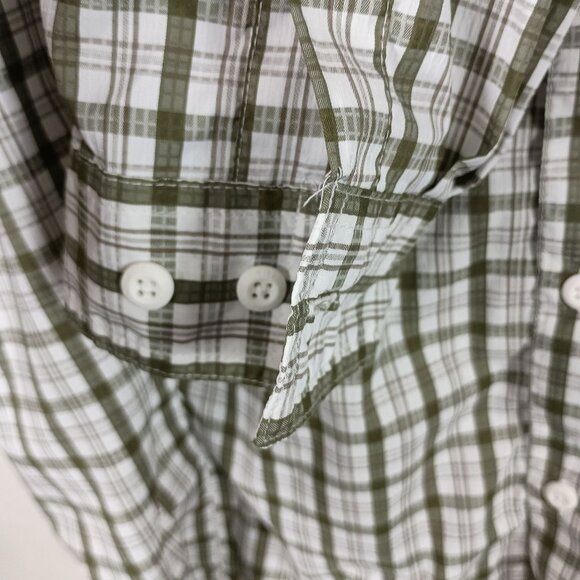 Columbia Silver Ridge Lite Shirt XXL Green Vented UV Hiking Outdoor Fishing - Picture 9 of 10